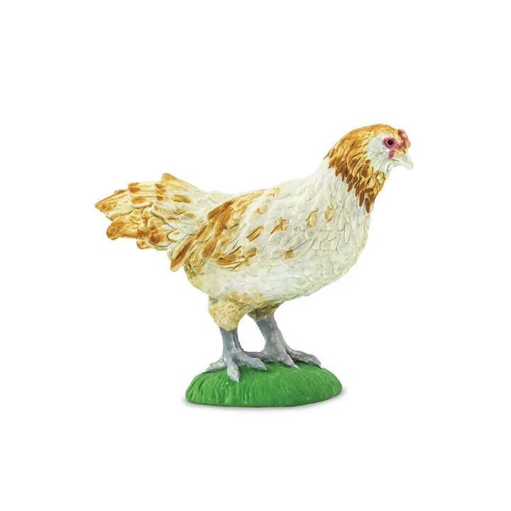 Фигурка птицы Safari Ltd Курица амераукана, арт. 100090