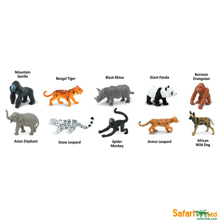 Набор фигурок Safari Ltd Вымирающие виды Земли, фото 2