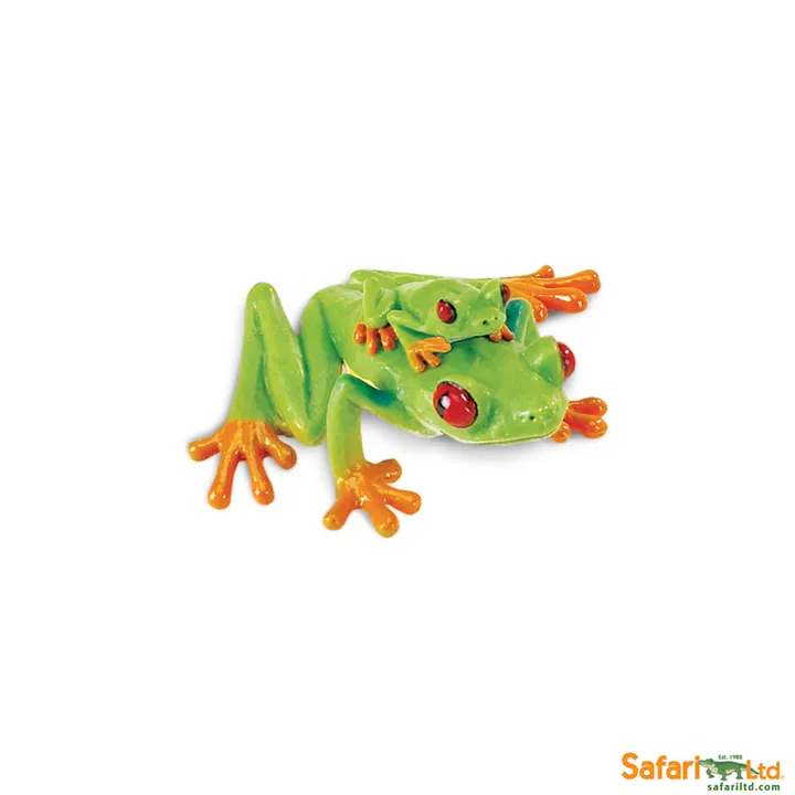 Фигурка лягушки Safari Ltd Красноглазая квакша, арт. 100120