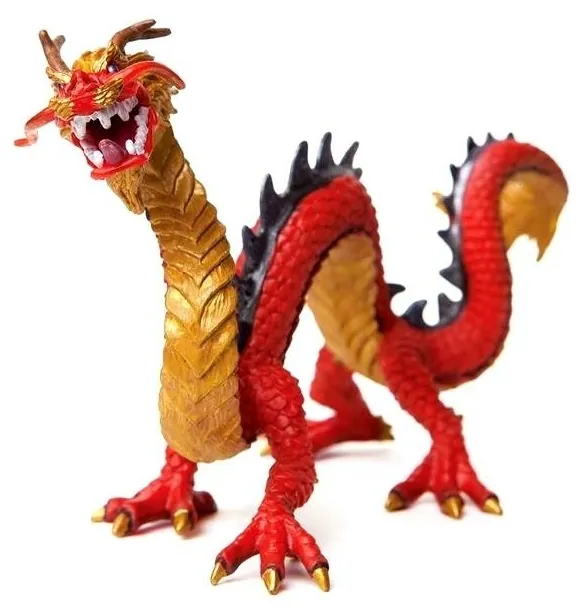 Фигурка Safari Ltd Рогатый китайский дракон, фото 3
