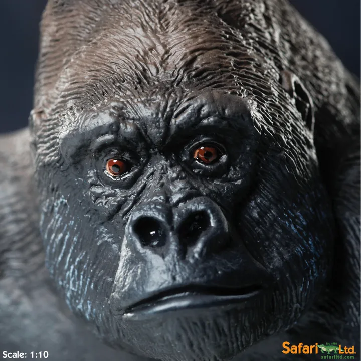 Фигурка обезьяны Safari Ltd Горилла (самец), фото 4
