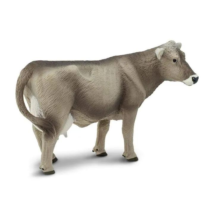 Фигурка Safari Ltd Бурая швицкая корова, фото 2