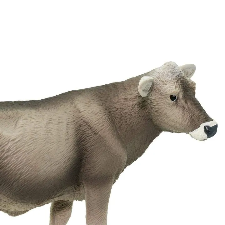 Фигурка Safari Ltd Бурая швицкая корова, фото 3