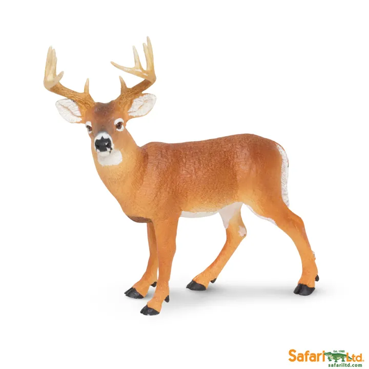 Фигурка Safari Ltd Белохвостый олень (самец), арт. 180029