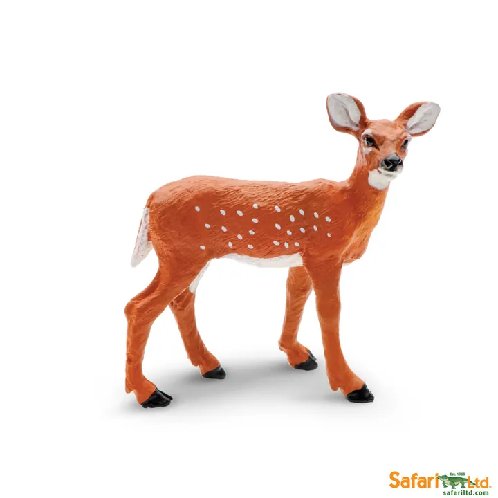 Фигурка Safari Ltd Белохвостый олень (детёныш), арт. 180229