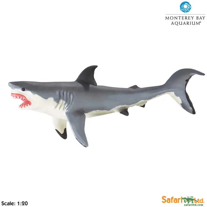 Фигурка Safari Ltd Большая белая акула, арт. 211202