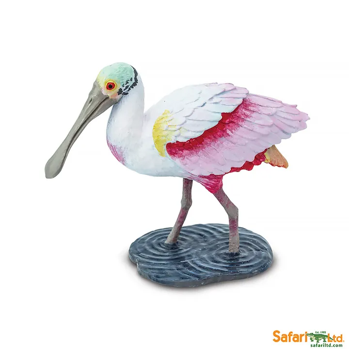 Фигурка птицы Safari Ltd Розовая колпица, арт. 224829