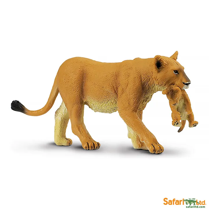 Фигурка Safari Ltd Львица со львёнком, арт. 225229
