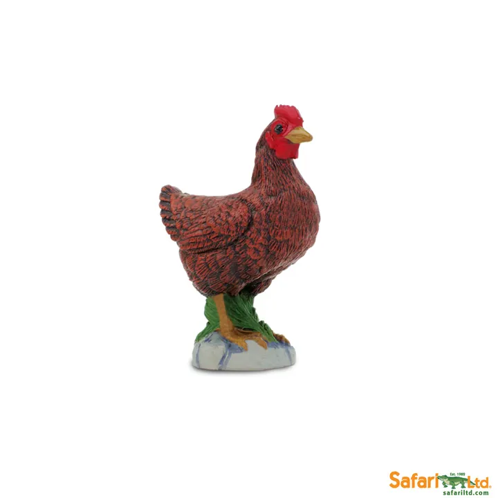 Фигурка птицы Safari Ltd Курица бентамка, арт. 233129
