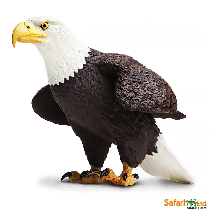 Фигурка птицы Safari Ltd Белоголовый орлан, арт. 251029