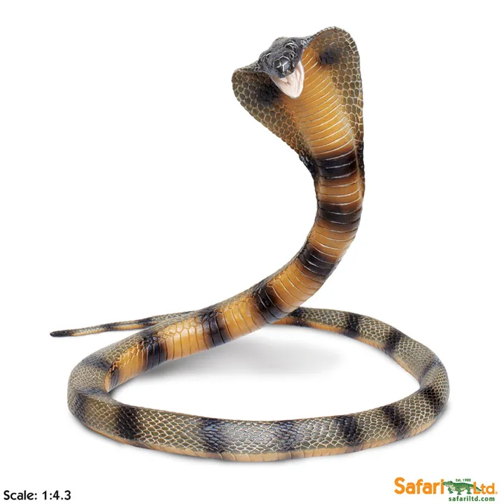 Фигурка змеи Safari Ltd Кобра, арт. 260329