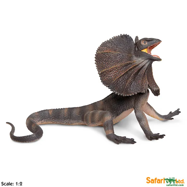 Фигурка ящерицы Safari Ltd Плащеносная ящерица, фото 2