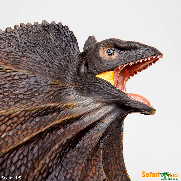 Фигурка ящерицы Safari Ltd Плащеносная ящерица, фото 3