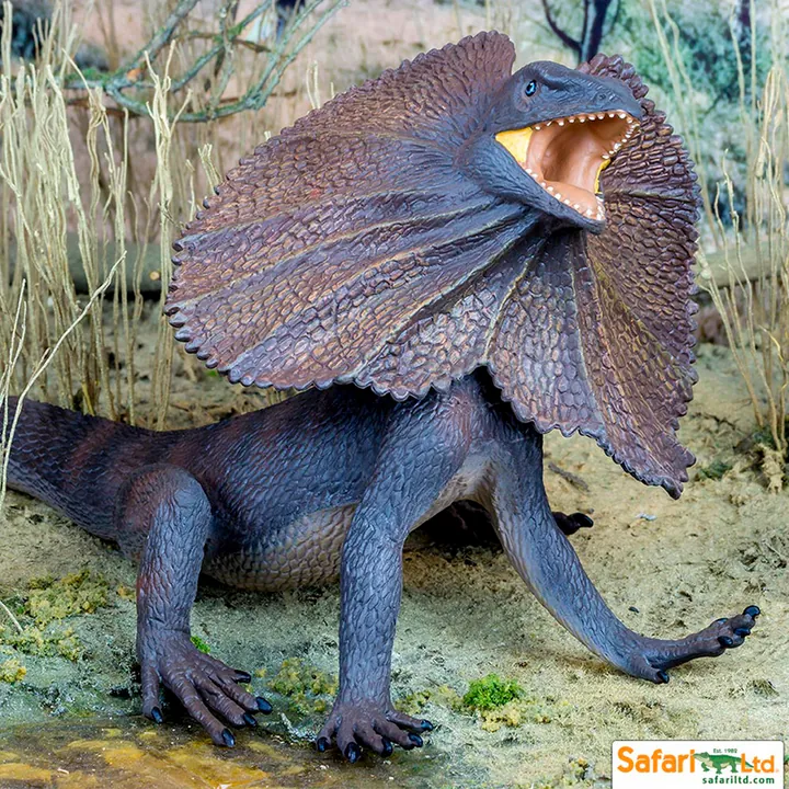 Фигурка ящерицы Safari Ltd Плащеносная ящерица, фото 4