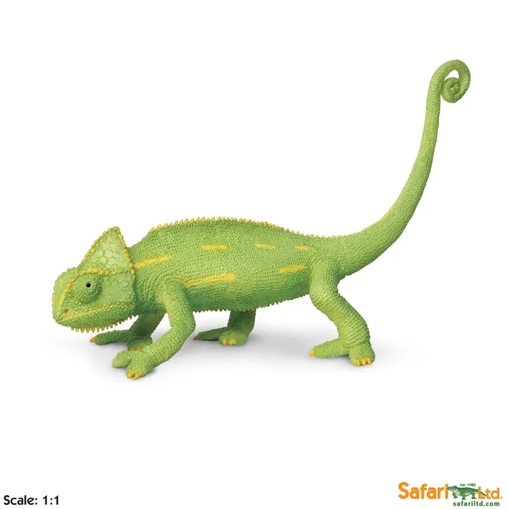 Фигурка ящерицы Safari Ltd Йеменский хамелеон (детёныш), арт. 261029