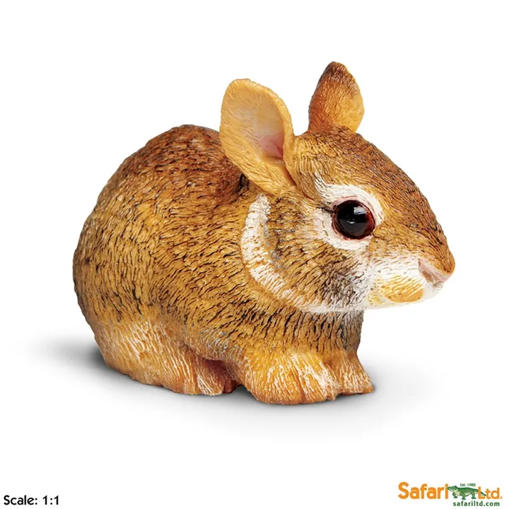 Фигурка Safari Ltd Американский кролик (детёныш), арт. 262129