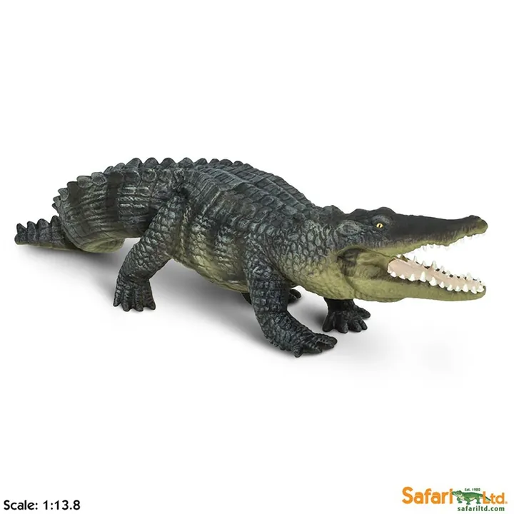 Фигурка крокодила Safari Ltd Гребнистый крокодил, арт. 262629