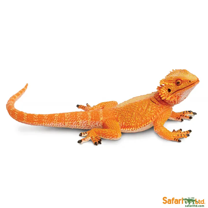Фигурка ящерицы Safari Ltd Бородатая агама, арт. 263129