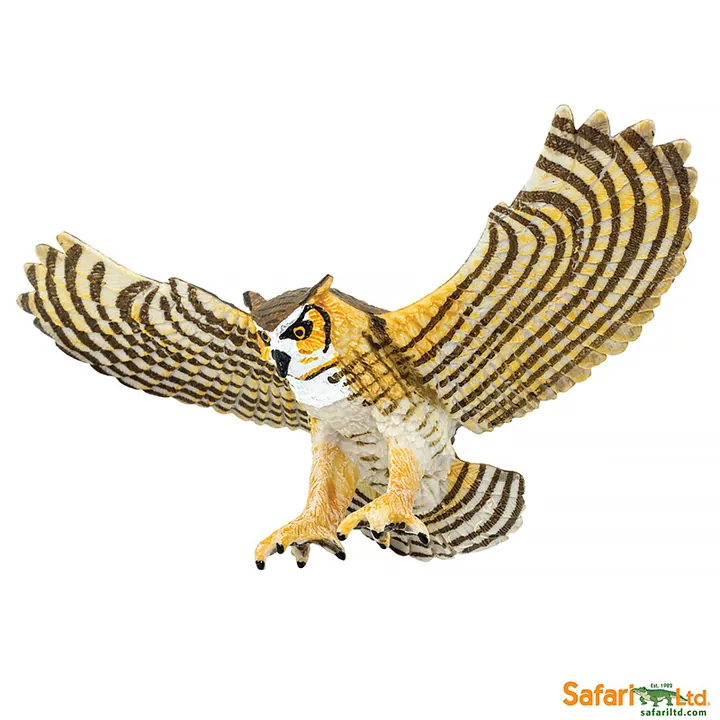 Фигурка птицы Safari Ltd Виргинский филин, арт. 264429