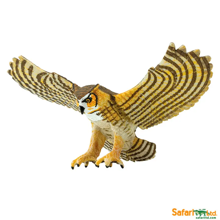 Фигурка птицы Safari Ltd Виргинский филин, фото 3