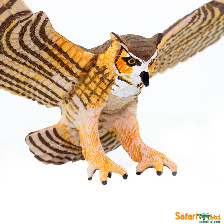 Фигурка птицы Safari Ltd Виргинский филин, фото 4