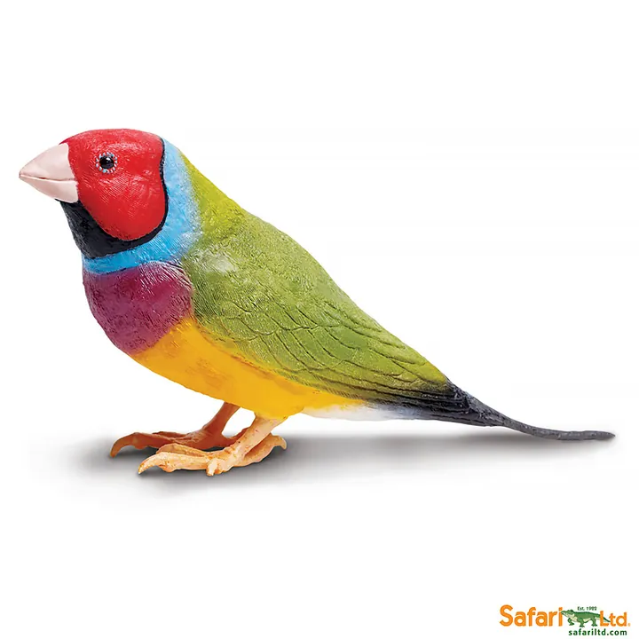 Фигурка птицы Safari Ltd Гульдова амадина, арт. 265129