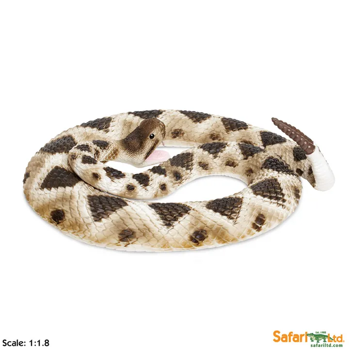 Фигурка змеи Safari Ltd Ромбический гремучник, арт. 269329