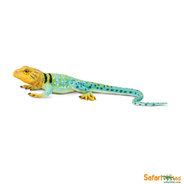 Фигурка ящерицы Safari Ltd Ошейниковая игуана, арт. 271029