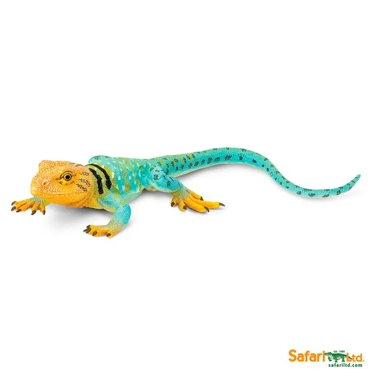 Фигурка ящерицы Safari Ltd Ошейниковая игуана, фото 3