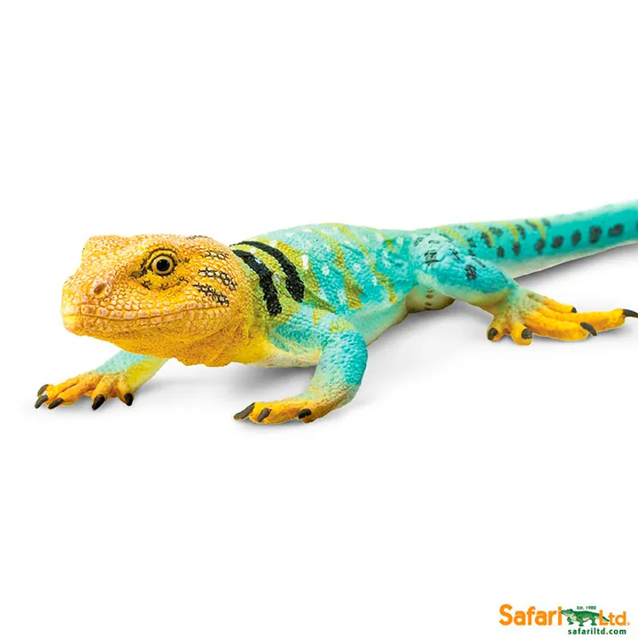 Фигурка ящерицы Safari Ltd Ошейниковая игуана, фото 5