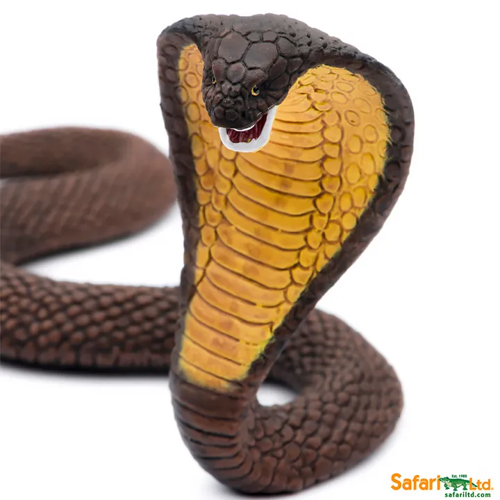 Фигурка змеи Safari Ltd Очковая кобра, фото 4