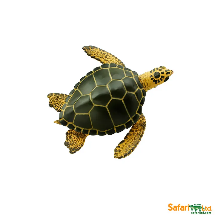 Фигурка черепахи Safari Ltd Зелёная морская черепаха, фото 2