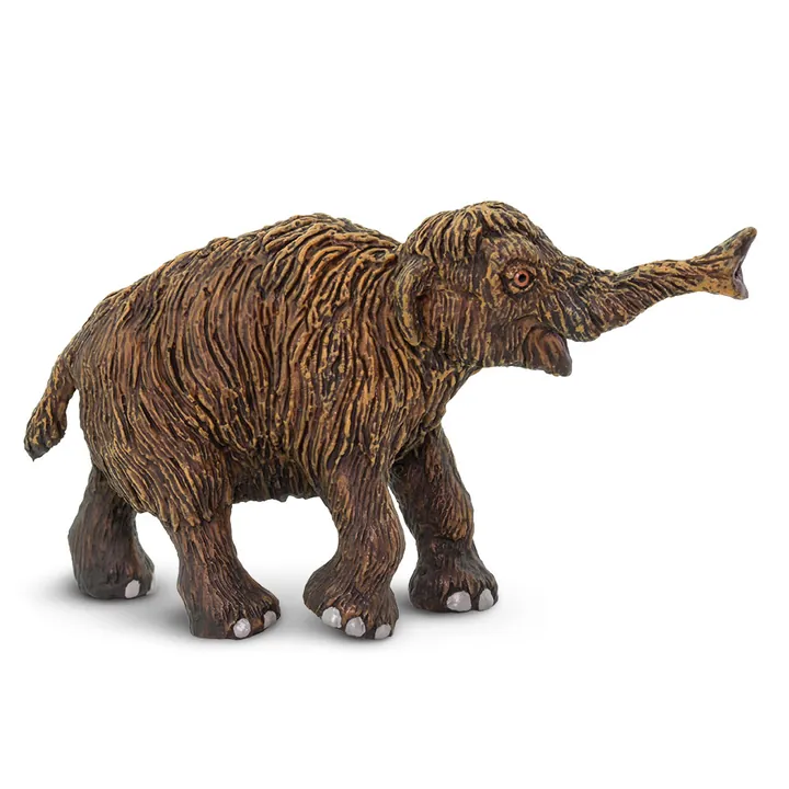 Фигурка доисторического животного Safari Ltd Шерстистый мамонт (детёныш), арт. 280029