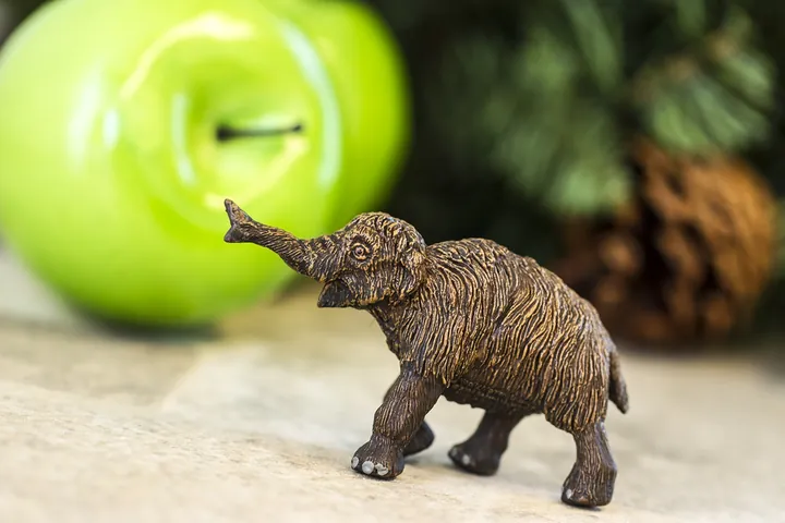 Фигурка доисторического животного Safari Ltd Шерстистый мамонт (детёныш), фото 5