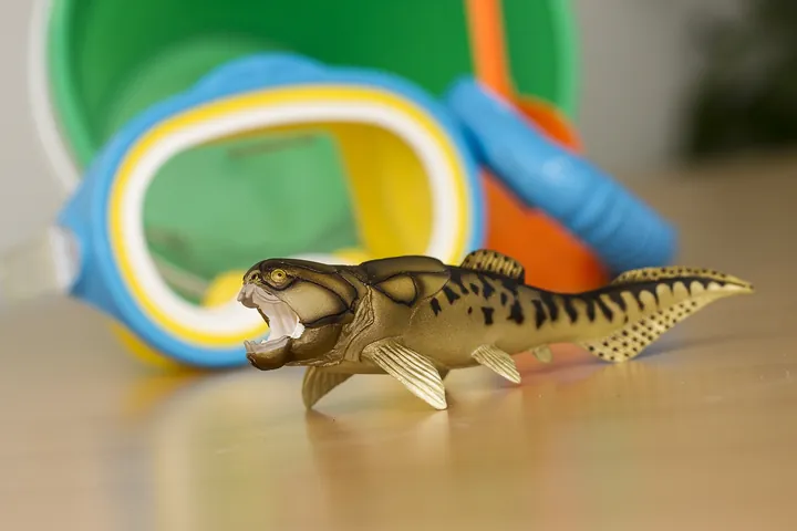 Фигурка доисторического животного Safari Ltd Дунклеостей, фото 4