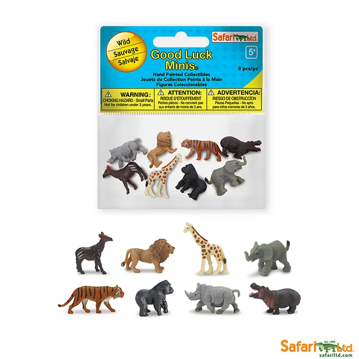 Набор фигурок Safari Ltd Дикие животные Fun Pack, арт. 346322