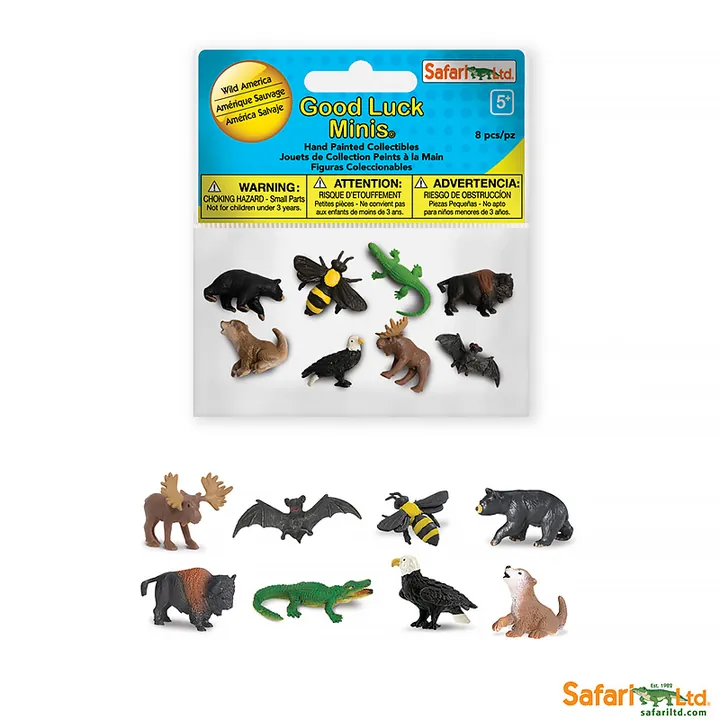 Набор фигурок Safari Ltd Животные Америки Fun Pack, арт. 349922