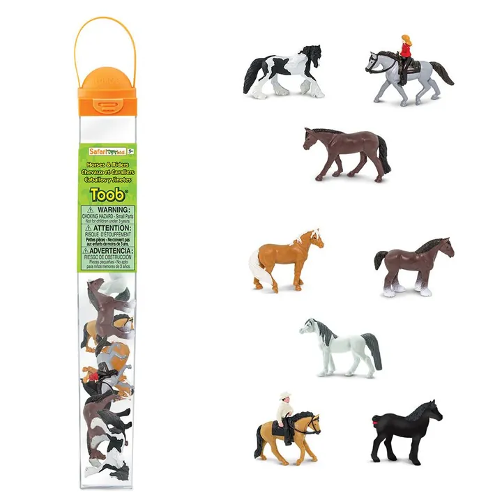 Набор фигурок Safari Ltd Лошади и наездники, арт. 679704