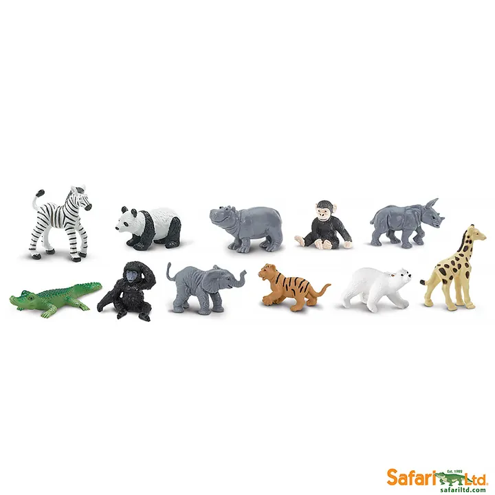 Набор фигурок Safari Ltd Детёныши диких животных, фото 2