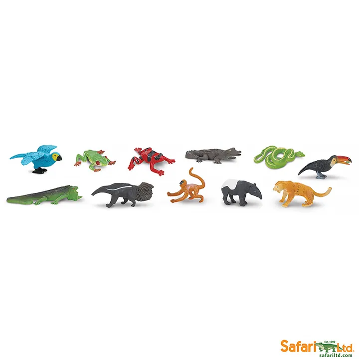 Набор фигурок Safari Ltd Животные влажных тропических лесов, фото 2