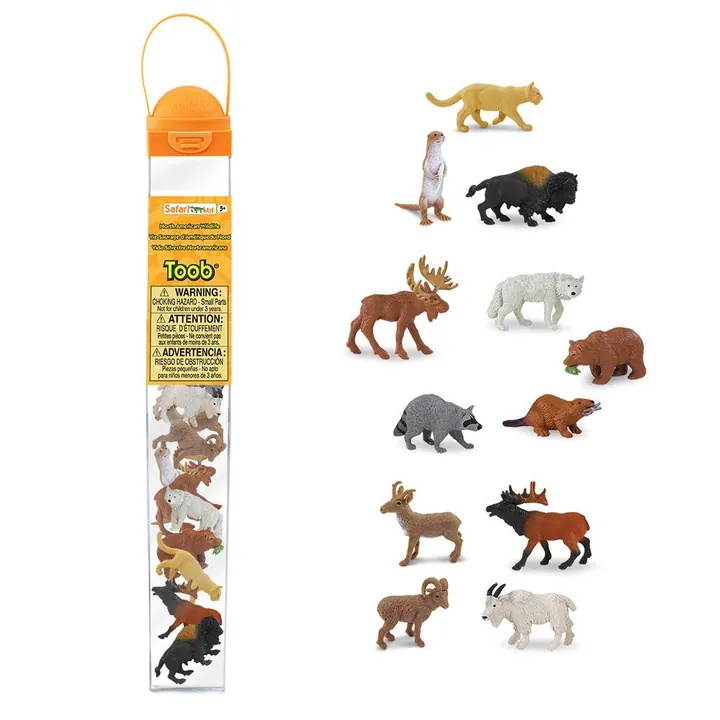 Набор фигурок Safari Ltd Животные Северной Америки, арт. 697004