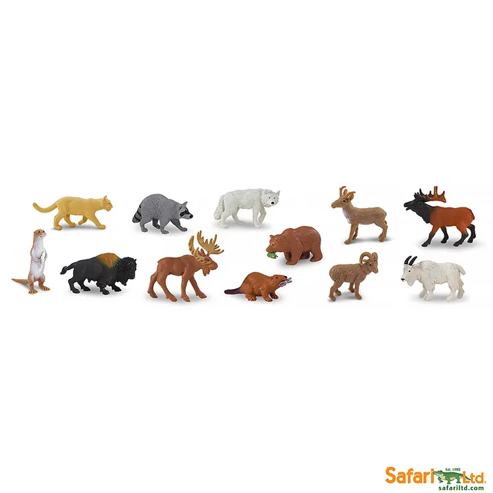 Набор фигурок Safari Ltd Животные Северной Америки, фото 3