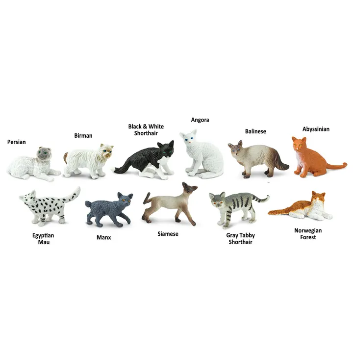 Набор фигурок Safari Ltd Домашние кошки, фото 2