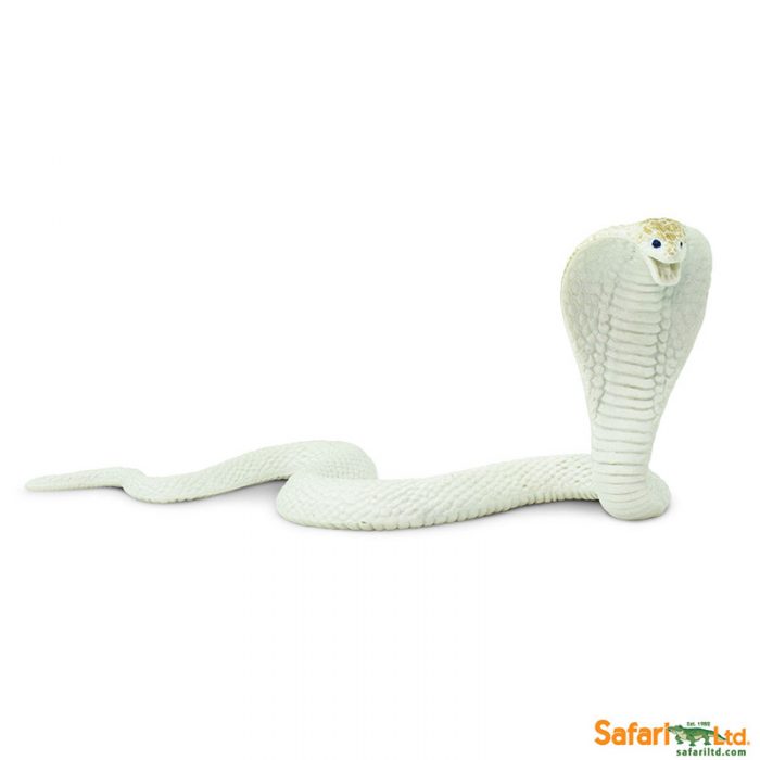 Фигурка змеи Safari Ltd Белая кобра