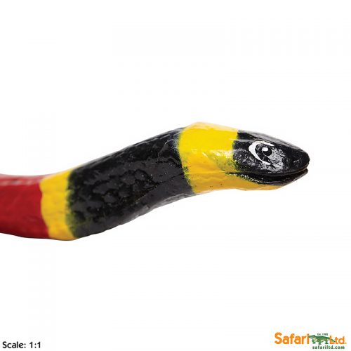 Фигурка змеи Safari Ltd Коралловый аспид  XL