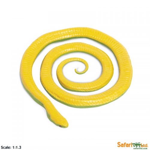 Фигурка змеи Safari Ltd Килеватый травяной уж  XL