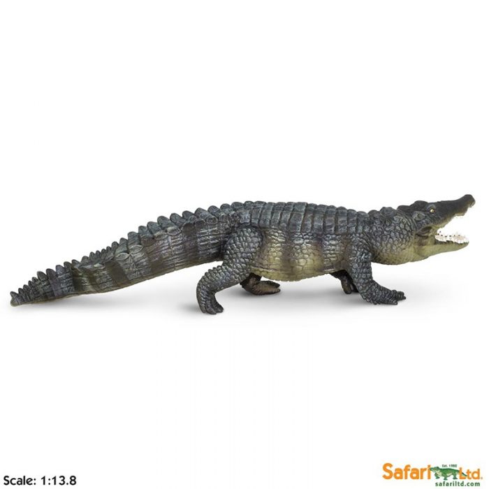 Фигурка Safari Ltd Гребнистый крокодил  XL