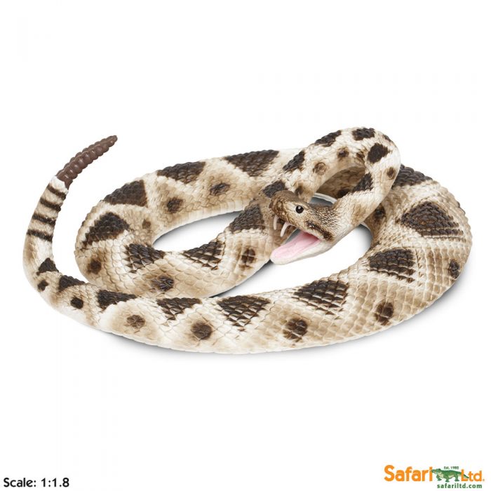 Фигурка змеи Safari Ltd Ромбический гремучник  XL