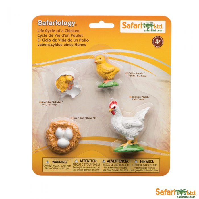 Набор фигурок Safari Ltd  Жизненный цикл курицы