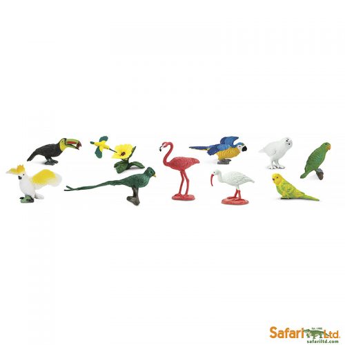 Набор фигурок Safari Ltd  Экзотические птицы